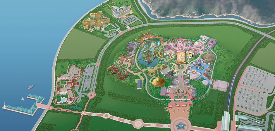 hong kong disneyland park map pdf