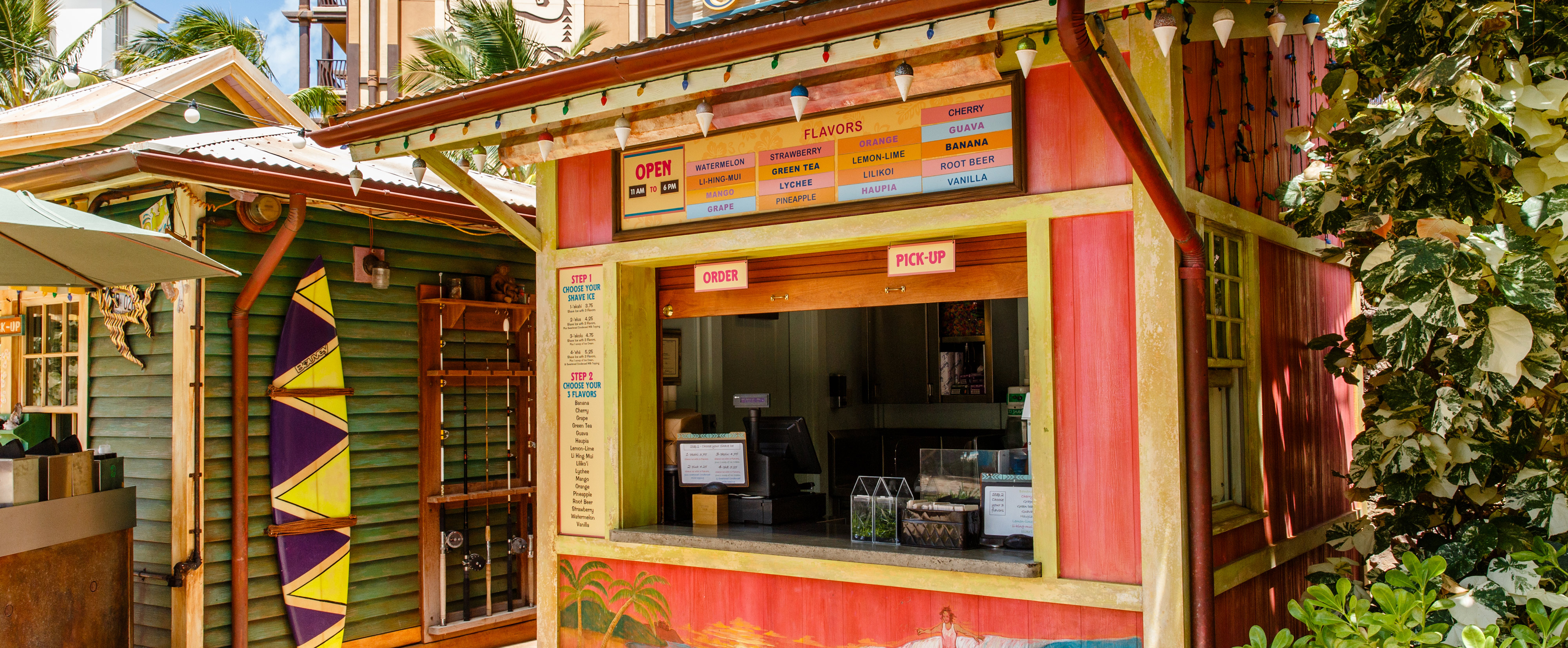 Papalua Shave Ice Snack Shop Aulani Hawaii Resort & Spa
